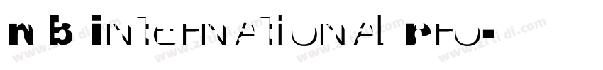NB International Pro字体转换